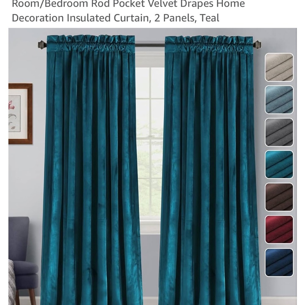 Velvet Curtains